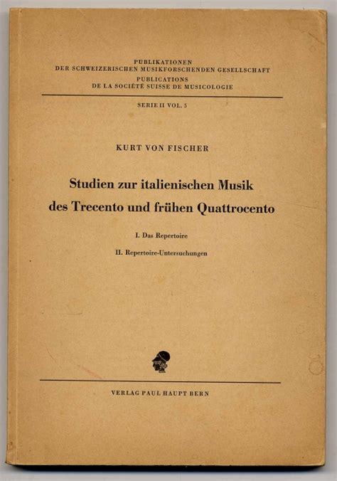 Studien sur italienischen musik des trecento und frühen quattrocento. - Archivio storico dell'ex comune di collescipoli e i fondi aggregati, 1429-1927.