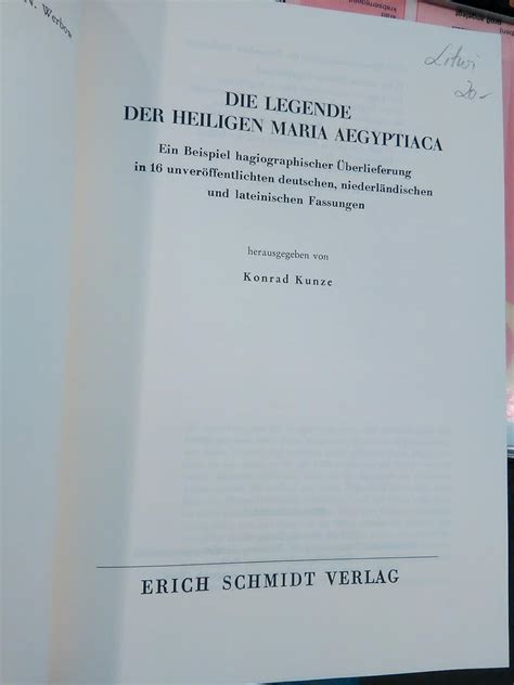 Studien zur legende der heiligen maria aegyptiaca im deutschen sprachgebiet. - Manuale del motore diesel marino daf 575.