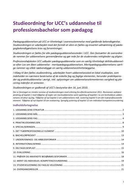 Studieordning for socionomuddannelsens 3. - State operations manual appendix pp guidance to surveyors for.
