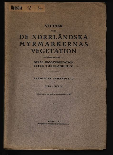 Studier över de norrländska myrmarkernas vegetation. - Solutio manual for engineering flow and heat exchange.