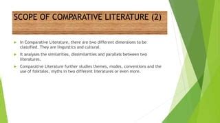 Studies In Two Literatures