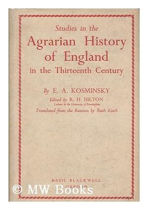 Studies in the agrarian history of england in the thirteenth century. - The oxford handbook of philosophy of social science by harold kincaid.