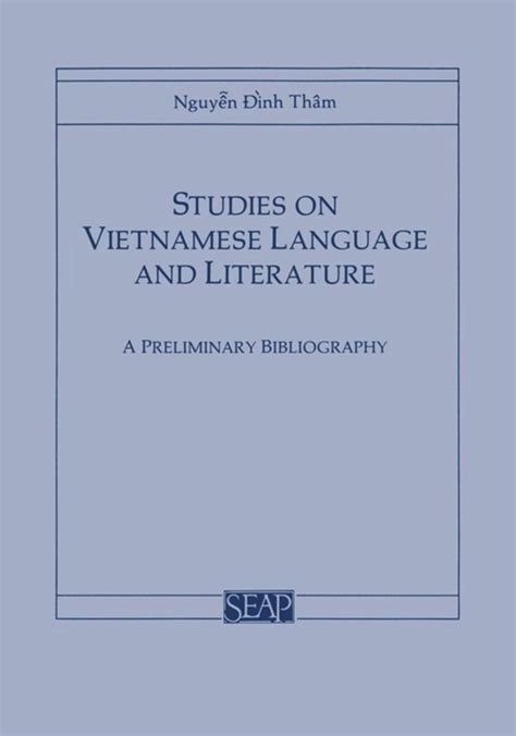 Studies on vietnamese language and literature a preliminary bibliography southeast. - John deere 3020 service manual download.