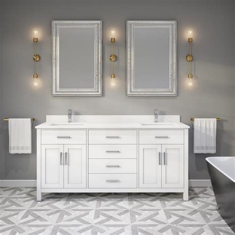 Studio Bathe Katie 72 in. Double Vanity with Drawer Organizer Costco