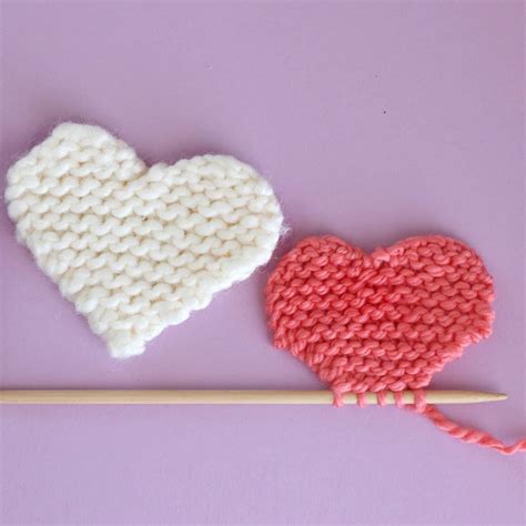 Studio Knit Heart Pattern