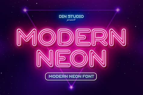 Studio Neon Font GraphicUX