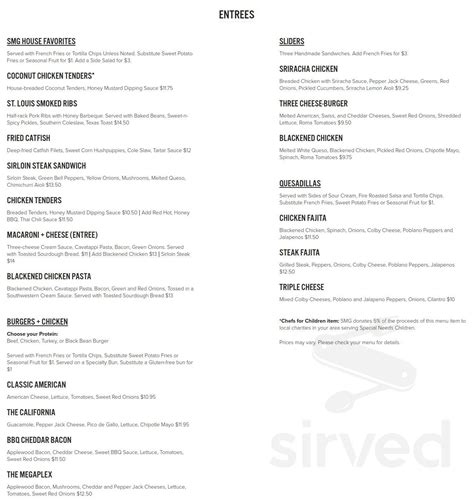Studio grill menu. Bonefish Grill is a popular seafood restaurant known for its incredible menu offerings and inviting ambiance. With a wide variety of dishes to choose from, customers are treated to... 