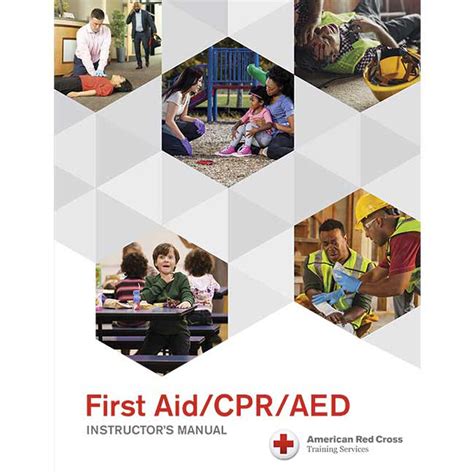 Study Cpr Cross Guide Manual Aed Red