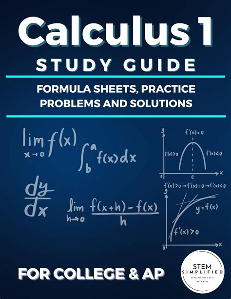 Study Guide Free Calculus