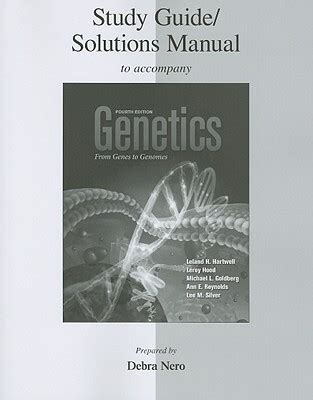 Study Guide Solutions Manual Genetics From Genes To Genomes