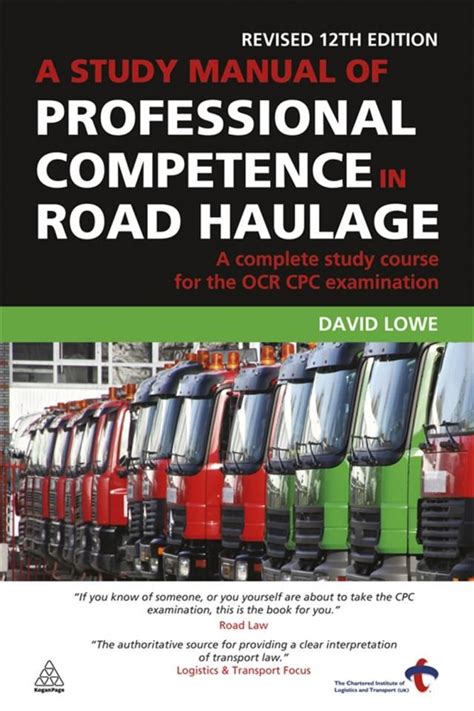 Study Manual International Logistics And Haulage