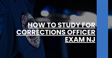 Study Officer Nj Guide Exam Correction