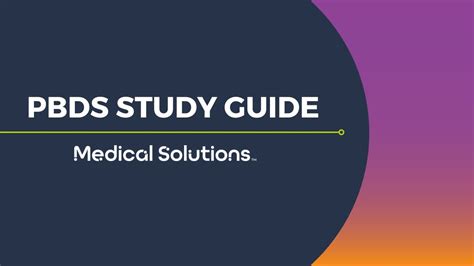 Study Pbds Guide