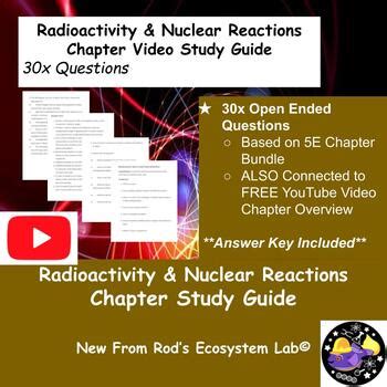 Study Radioactivity Guide Answers