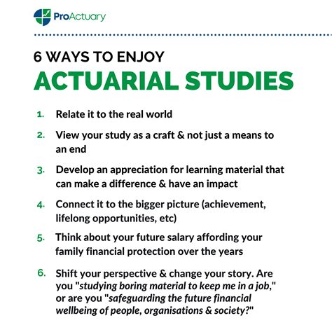 Study Tips For Actuarial Exams