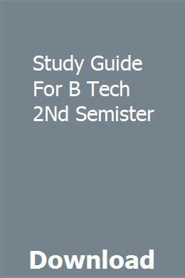 Study guide for b tech 2nd semister. - Ge quiet power 2 dishwasher manual.