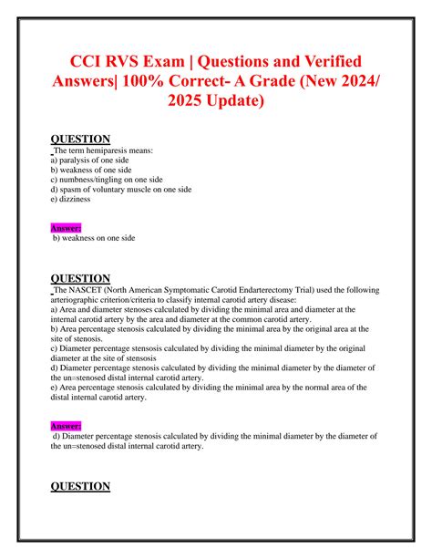 Study guide for cci rvs exam. - All things algebra two step equation maze.