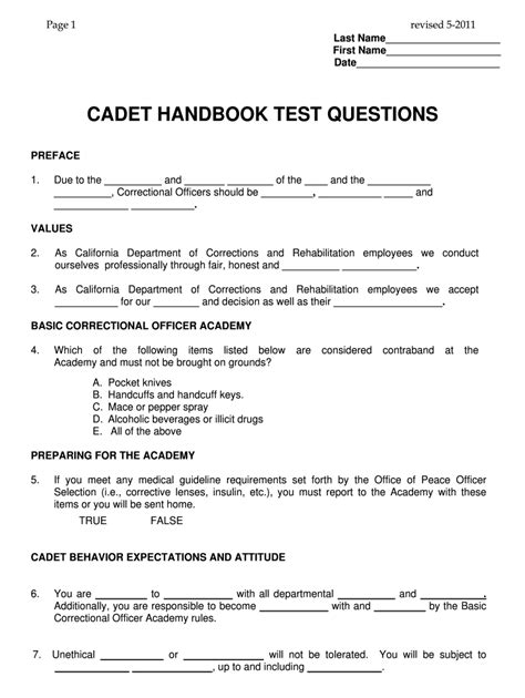 Study guide for cdcr written test. - Easy guide to five card majors.