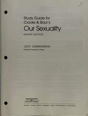 Study guide for crooks baur s our sexuality 11th. - Fiat al ghazi tractor repair manual.