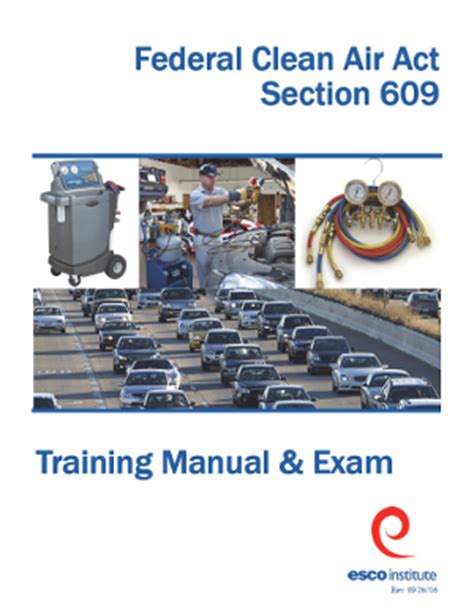 Study guide for epa section 609 test. - Manual de venture 2000 en espa ol.