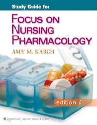 Study guide for focus on nursing pharmacology 6th edition. - Handbuch des straßenverkehrsrecht. 10. ergänzungslieferung - am lager ca. 6 wochen ab erscheinen..