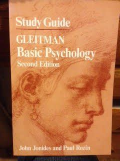 Study guide for gleitmans basic psychology. - Mercedes benz cls 320 cdi manual.