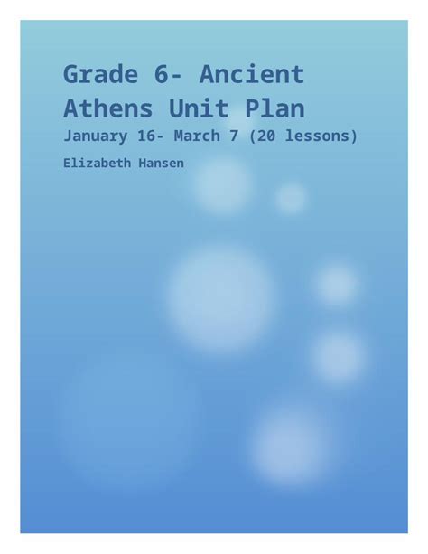 Study guide for grade 6 ancient athens. - Chiese di roma dall'xi al xvi secolo.