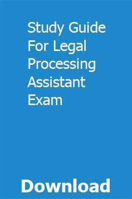 Study guide for legal processing assistant exam. - Voyage à terre-neuve, par le comte a. de gobineau..