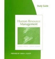 Study guide for mathis jackson human resource managem. - Handbook of personality types by mohammad a francis.