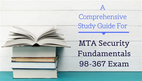 Study guide for mta security fundamentals. - Arctic cat 425 4x4 service manual.
