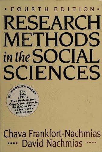 Study guide for research methods in the social sciences by chava frankfort nachmias. - The athlete s guide to making weight.