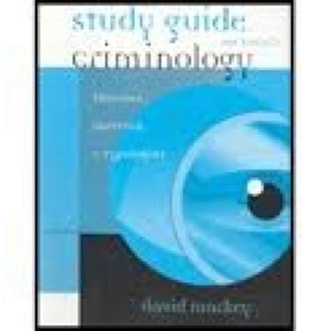 Study guide for siegel s criminology theories patterns and typologies 11th. - Mercury hydraulic power trim repair guide.