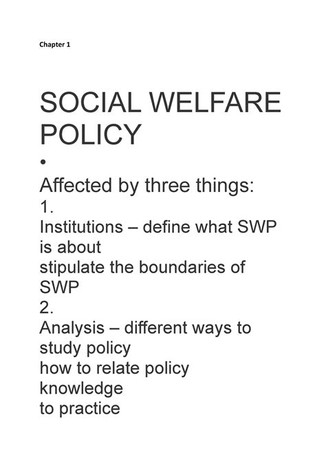 Study guide for social welfare policy exam. - Listening prestige vol 1 1949 1953.