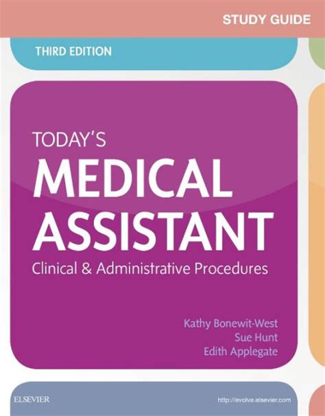 Study guide for todays medical assistant by kathy bonewit west. - Bolens iseki tractor master repair ops parts manuals.