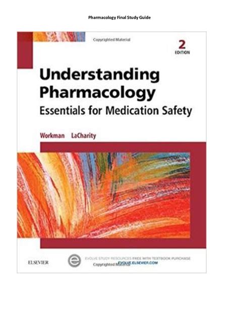 Study guide for understanding pharmacology essentials for medication safety 2e. - Yamaha xv1600 wild star officina manuale di riparazione.