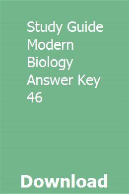 Study guide modern biology answer key 46. - 1985 ez go electric golf cart manual.