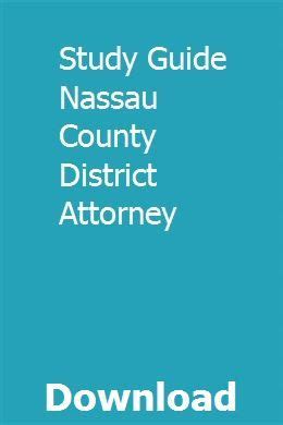 Study guide nassau county district attorney. - Ford zx stereo manual cd player.