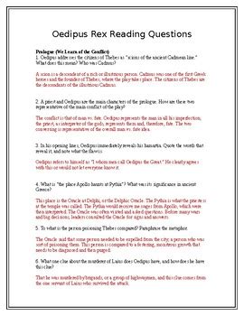 Study guide questions for oedipus the king. - Energy and chemical change solutions manual.