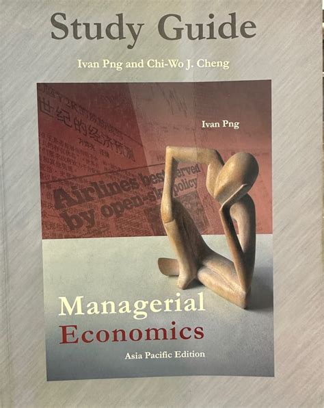 Study guide to accompany managerial economics by ivan png. - Flash 8 il manuale mancante flash 8 il manuale mancante.