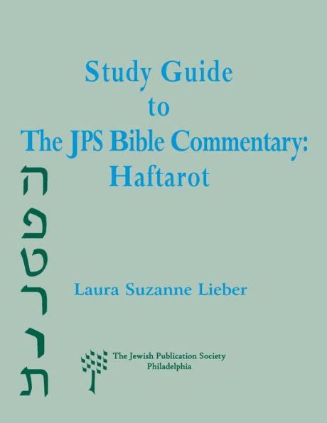 Study guide to the jps bible commentary by laura suzanne lieber. - Ergänzende beiträge zur kenntnis des jährlichen temperaturganges in europa..