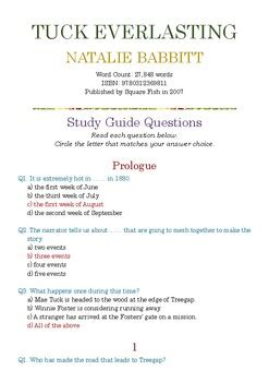 Study guide tuck everlasting natalie babbitt answers. - Hp officejet 4500 service manual download.