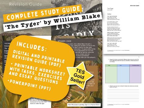 Study guide william blake the tyger. - Cliffnotes cset multiple subject study guide.