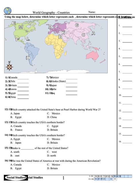 Study guide workbook answer key world geography. - Mazda mpv 2000 2001 service repair manual share.