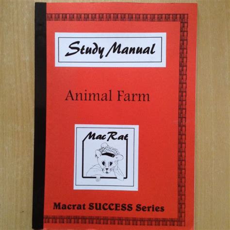 Study manual macrat success series animal farm. - Everybodys guide to the law fully revised updated 2nd edition all the legal information you need in one.