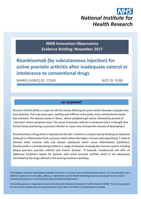 Study of Subcutaneous Risankizumab Injection Compared …