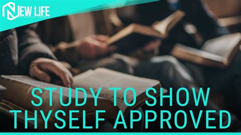 Study show thyself approved