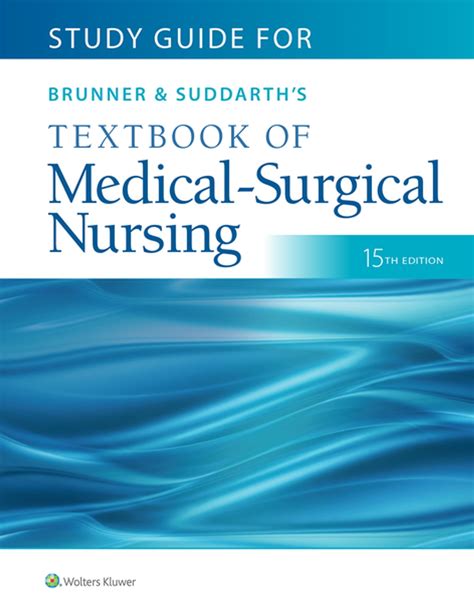 Download Study Guide For Brunner  Suddarths Textbook Of Medicalsurgical Nursing By Jan Hinkle