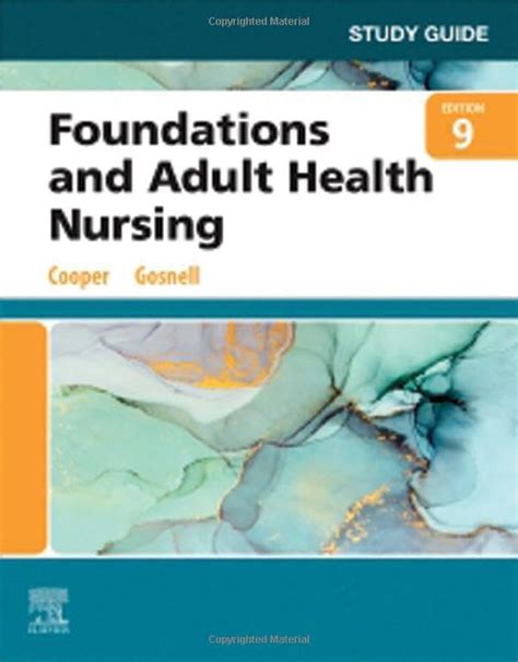 Full Download Study Guide For Foundations And Adult Health Nursing By Kim  Cooper