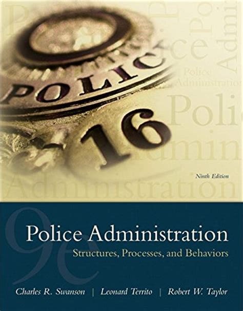 Studyguide for police administration structures processes and behavior by swanson charles r. - Sekundaire analyse van de belgische diplomatieke dienst.