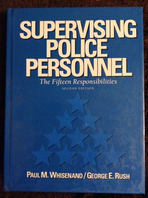 Studyguide for supervising police personnel the fifteen responsibilities by whisenand paul m. - Trail guide to u s geography.